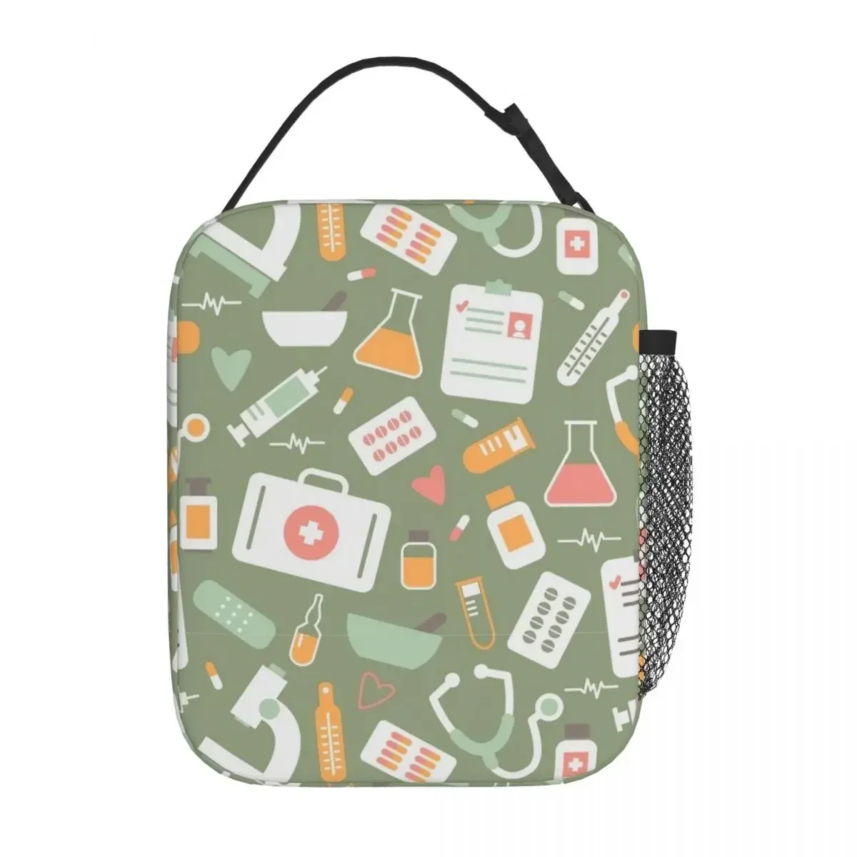 Food Storage Bag - Tas Makan Siang Terinsulasi Motif Perawat