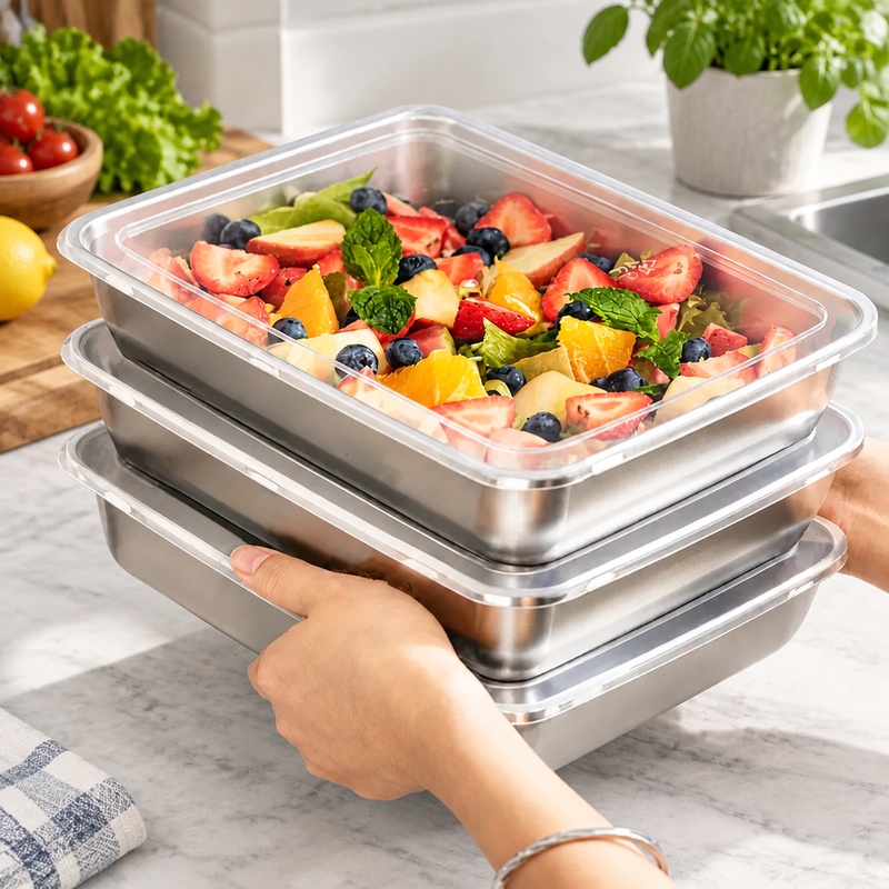 Food Storage Meals - Set 3 Wadah Penyimpanan Makanan dari