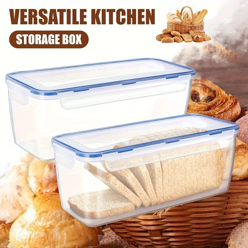 Kotak Penyimpanan Roti Plastik - Food Storage With Dividers ulasan dan harga