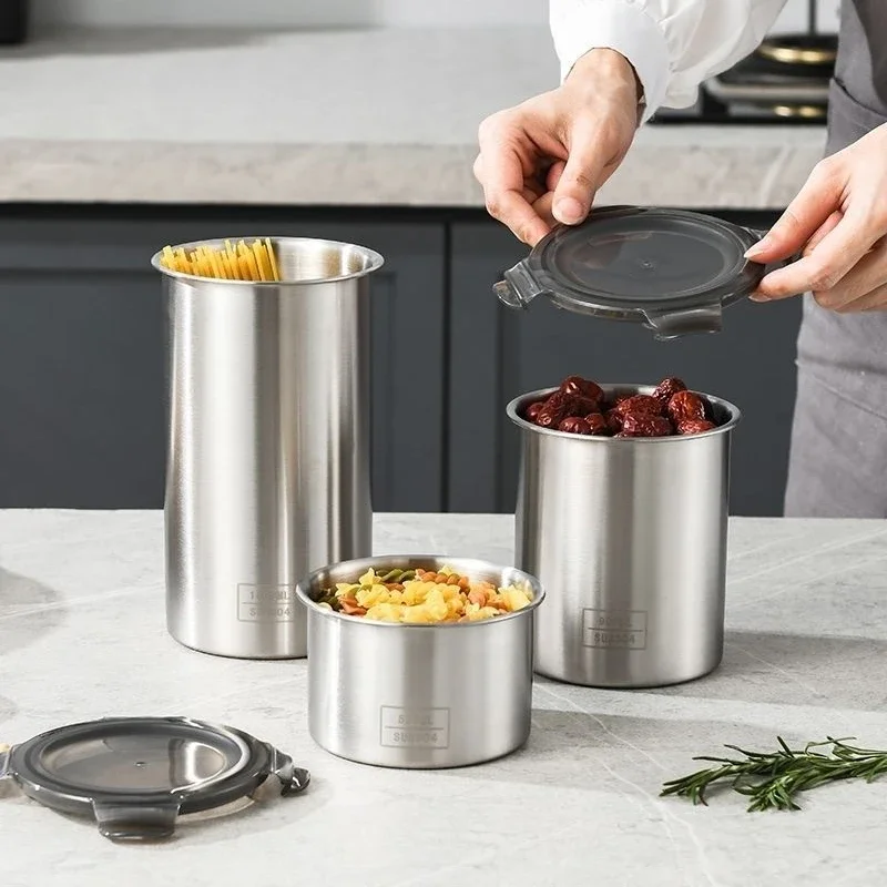 304 wadah kedap udara Stainles - Food Storage With Dividers ulasan dan harga