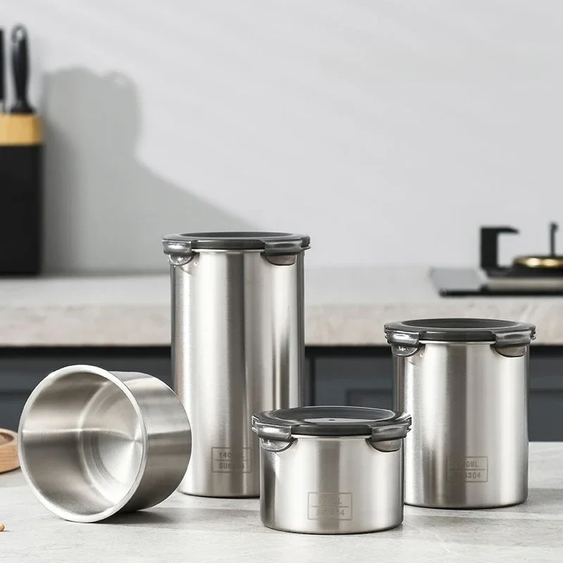 304 wadah kedap udara Stainles - Food Storage With Dividers ulasan dan harga