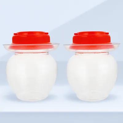 2 Buah Toples Acar Plastik unt - Food Storage Containers ulasan dan harga