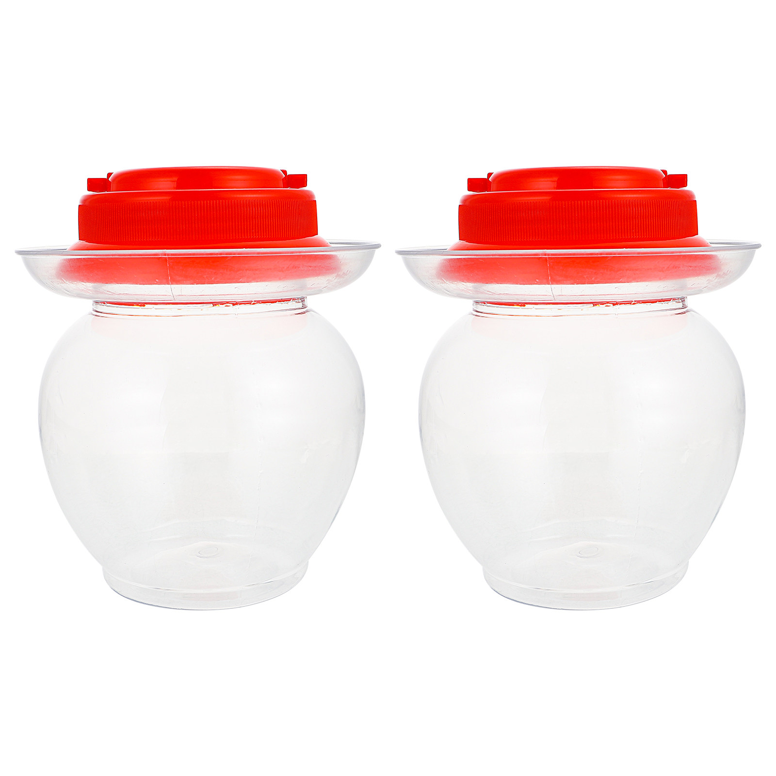 2 Buah Toples Acar Plastik unt - Food Storage Containers ulasan dan harga