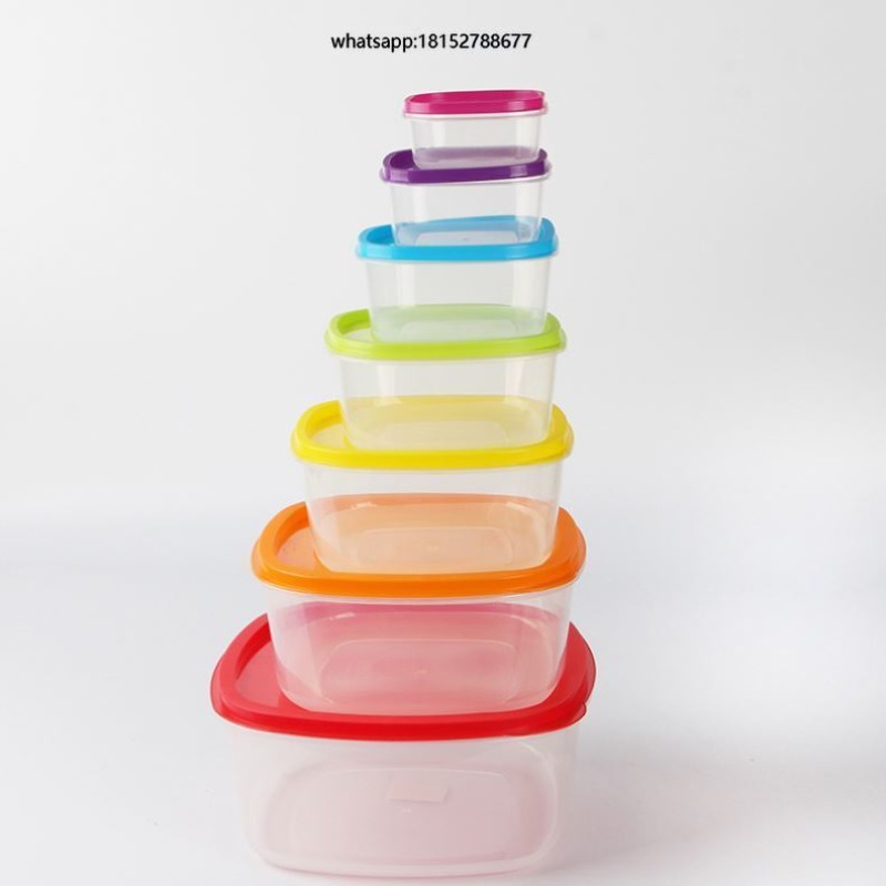 Rainbow 7pcs Wadah Makanan Pla - Food Storage Containers ulasan dan harga