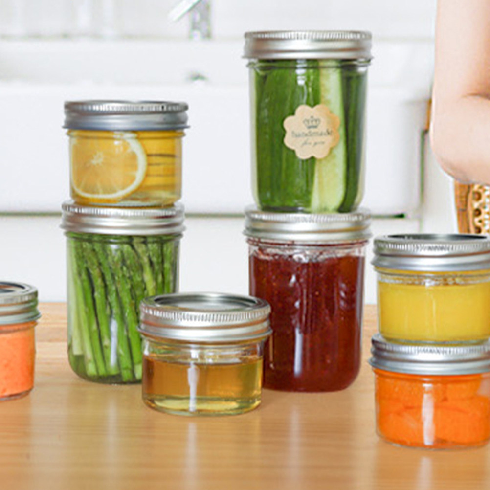 3 Buah Toples Mason Mini denga - Food Storage Containers ulasan dan harga