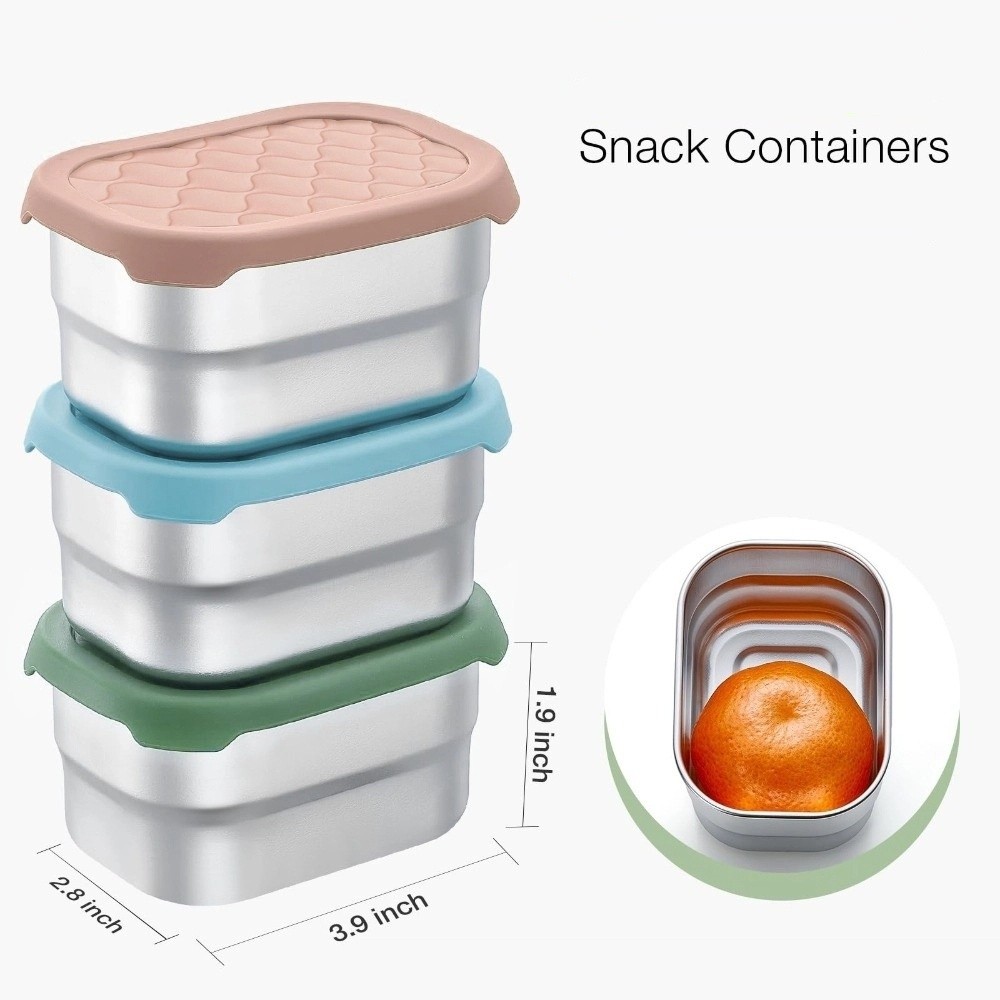 Wadah Makanan Baja Tahan Karat - Food Storage Oven Safe ulasan dan harga