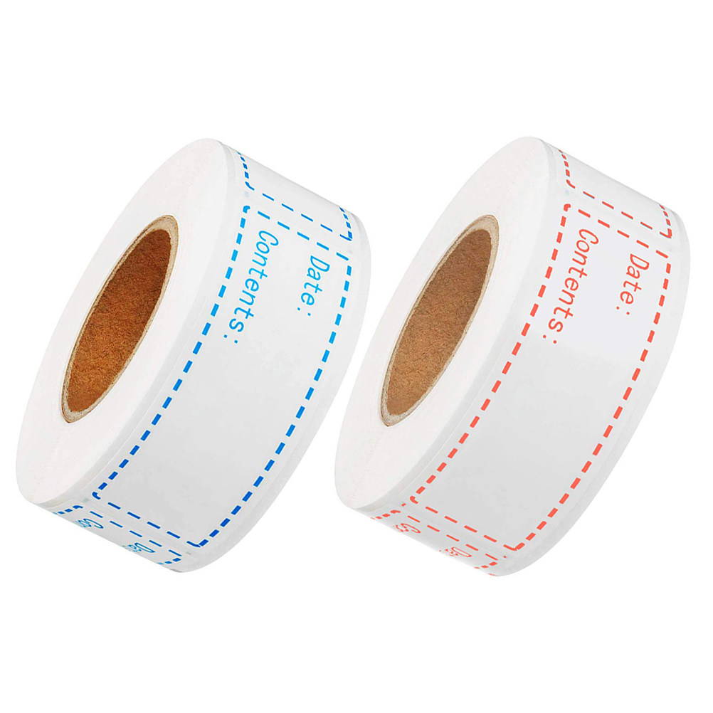 2 Gulung Label Makanan yang Mu - Food Storage Labels ulasan dan harga