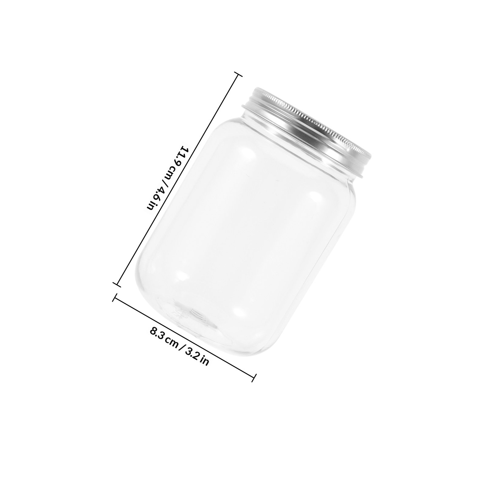 4 Buah Wadah Plastik Bening de - Food Storage Containers ulasan dan harga