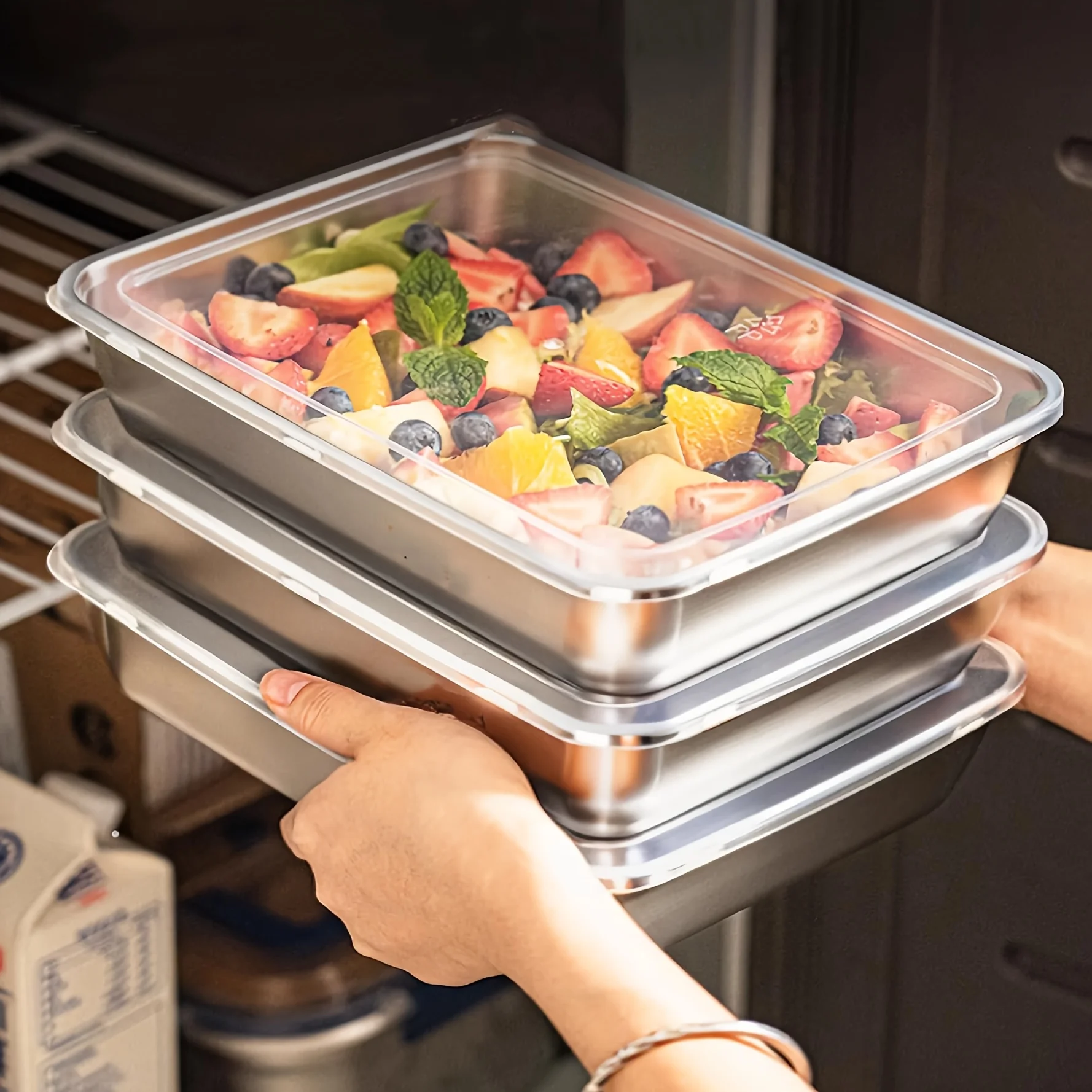 3pcs Wadah Makanan & Kotak Mak - Food Storage Meals ulasan dan harga