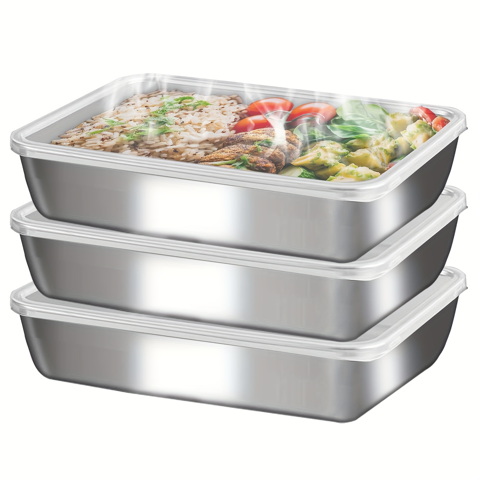 3pcs Wadah Makanan & Kotak Mak - Food Storage Meals ulasan dan harga